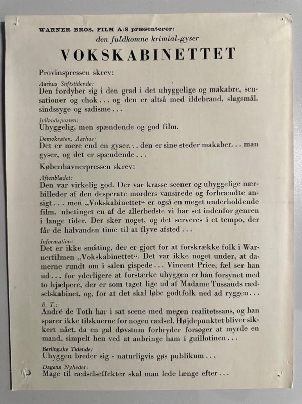 Pressemeddelelser og programmer