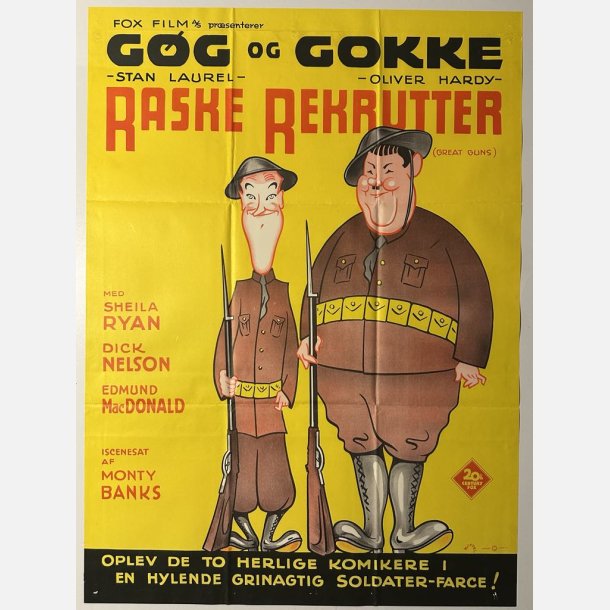 Gg og Gokke i raske rekrutter