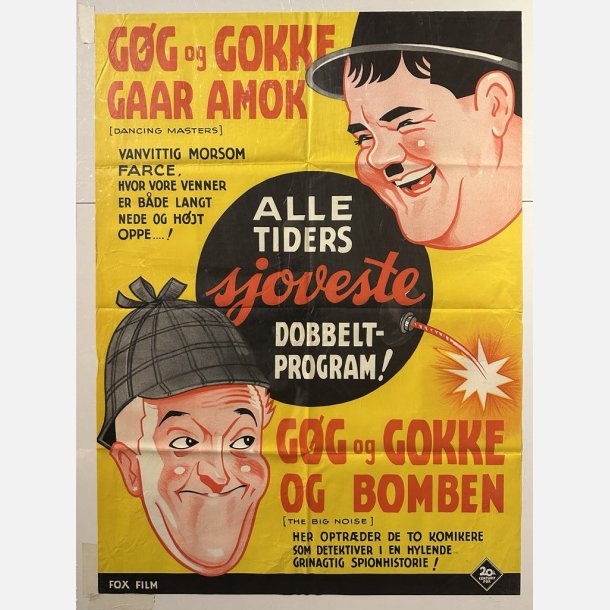 Gg og Gokke gr amok/Gg og Gokke og bomben