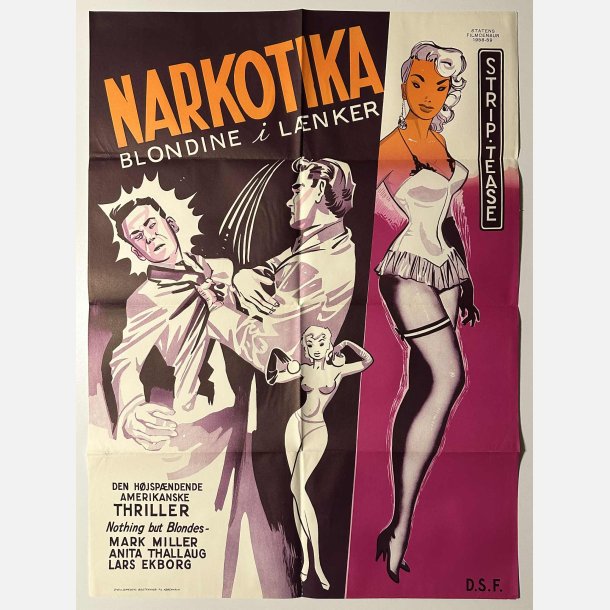 Narkotika - blondine i l�nker