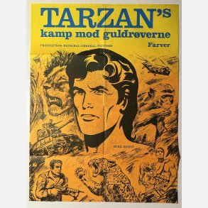Tarzan�s kamp mod guldr�verne